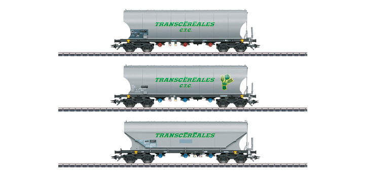 46346 Marklin Goederenwagenset Graansilo-wagons Ermewa SA