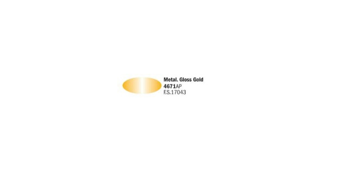 4671 Metal. Gloss Gold