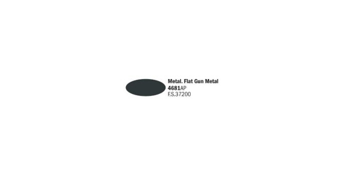 4681 Flat Gun Metal