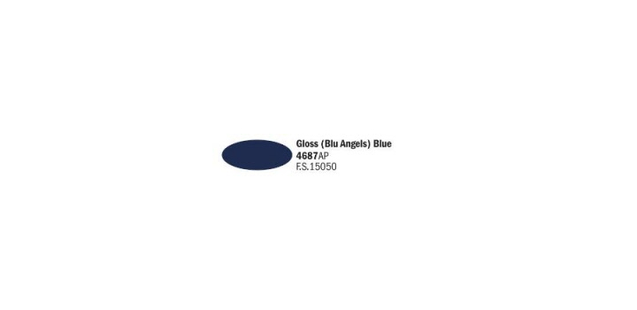 4687 Gloss (Blue Angles) Blue