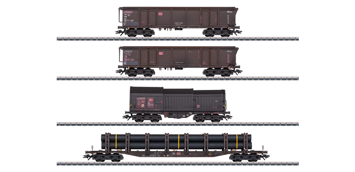 46915 Marklin Set goederenwagens DB AG