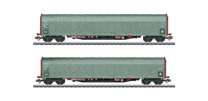 47114 Marklin Set schuifhuifwagens DSB