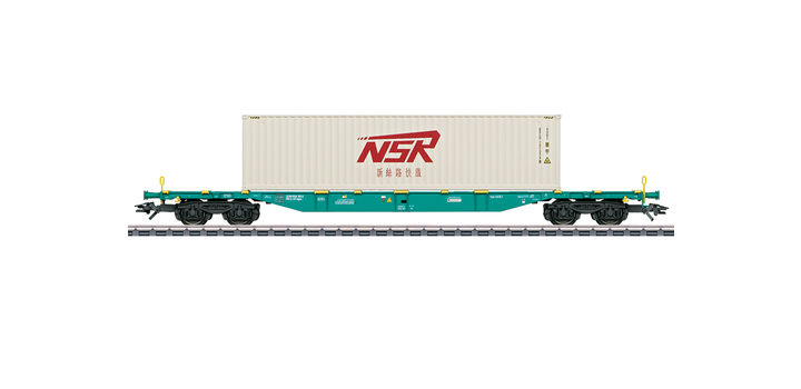 47135 Marklin Containerwagen type Sgns Lineas NV/SA