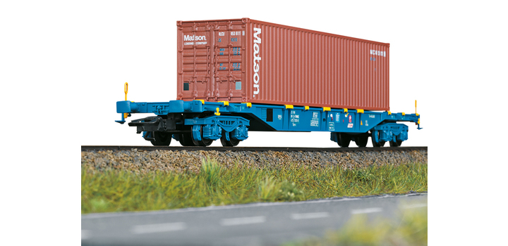 47136 Marklin Containerwagen type Sgns T.W.R. Brussel
