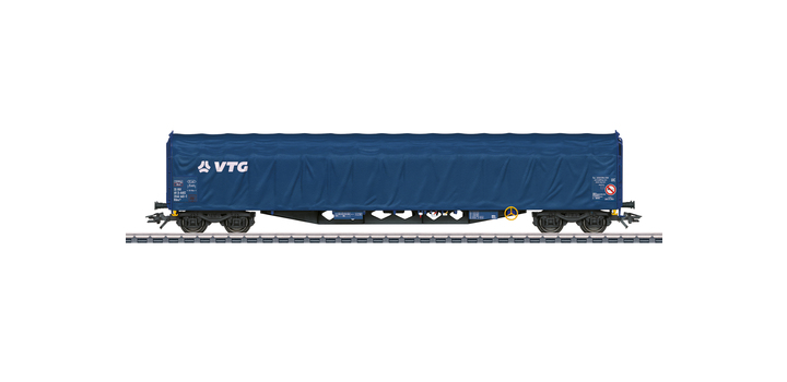 47155 Marklin VTG Wagon met schuifwanden van zeildoek