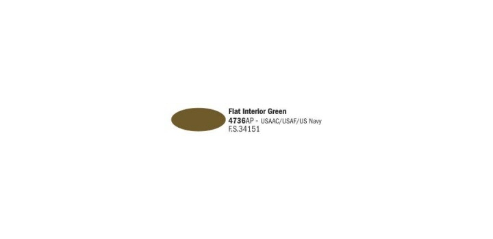 4736 Flat Interior Green