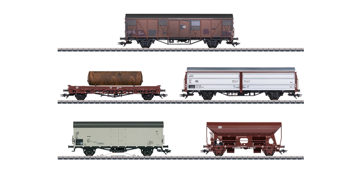 47371 Marklin Set goederenwagens passend bij locomotief type 193