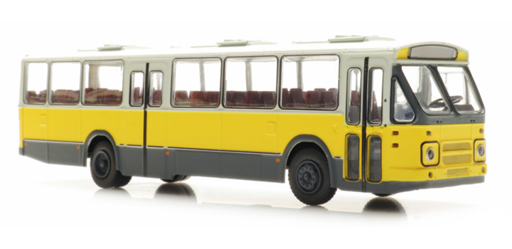 487.070.39 Artitec Streekbus onbedrukt, DAF front 2, Middenuitstap