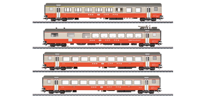 42190 Marklin Set rijtuigen 4-delig Swiss Express