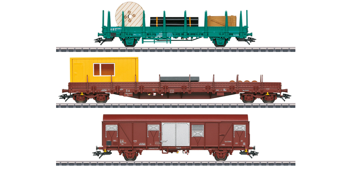49956 Marklin Set dienstwagens SNCB B-Cargo