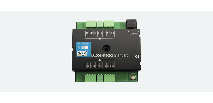 50096 ESU ECoSDetector Standard R?ckmeldemodul f?r 3-Leiteranlagen. 16 Digitale Inputs. OPTO