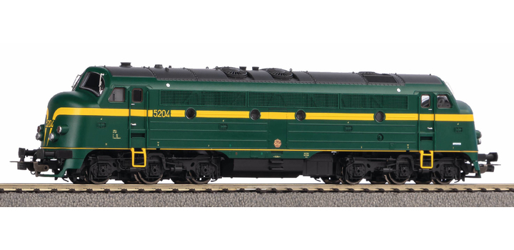 52488 Piko Diesellok Rh 202 Serie 52 5204 SNCB Sound