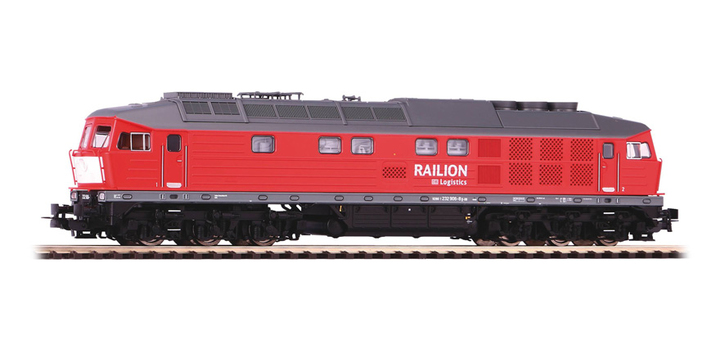 52769 Piko Diesellocomotief NL Railion BR232 Ludmilla AC Digitaal