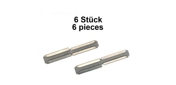 55293 Piko Railverbinder van Piko naar 2,5mm 3 paar