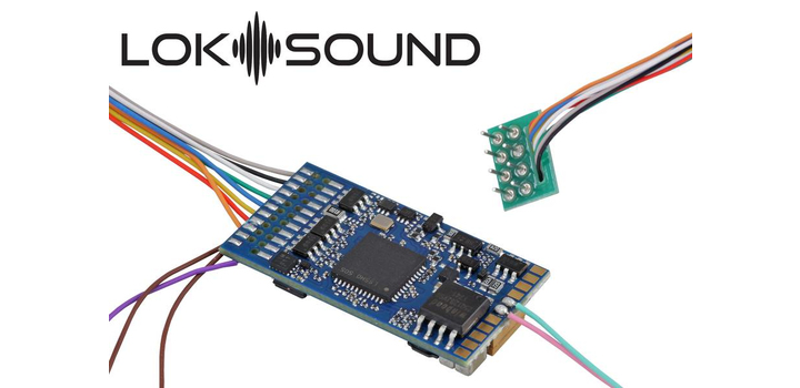 58410 ESU LokSound 5 DCC/MM/SX/M4 8-pin NEM652 met luidspreker 11x15mm LEEG