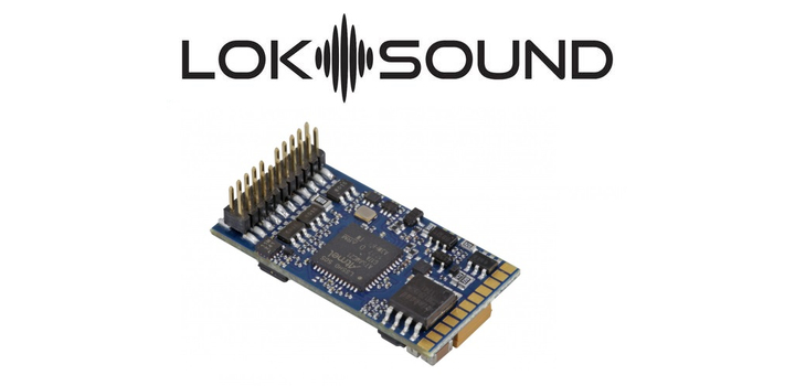 58412 ESU LokSound 5 DCC/MM/SX/M4 PluX22 met luidspreker 11x15mm LEEG