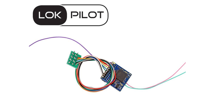 59210 ESU LokPilot 5 Fx Functiedecoder DCC/MM/SX, 8-pin NEM652