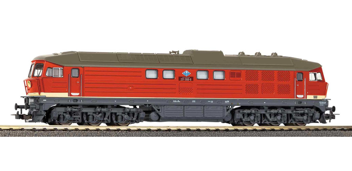 59759 Piko Diesellok Ludmilla BR 231 068-8 DR DCC Sound