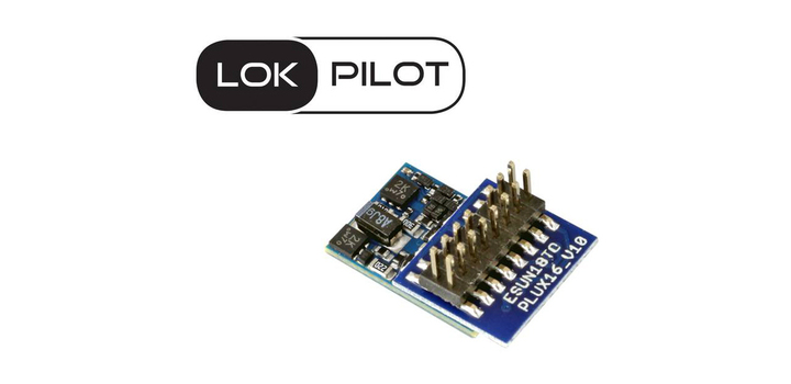 59814 ESU LokPilot 5 micro DCC/MM/SX/M4, PluX16