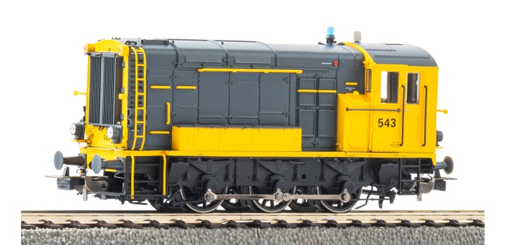 22004 Piko Diesellok NS Serie 500 - 543 Geel Grijs Hippel