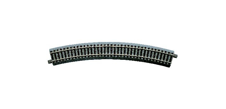 61124 Roco Gebogen rail R4