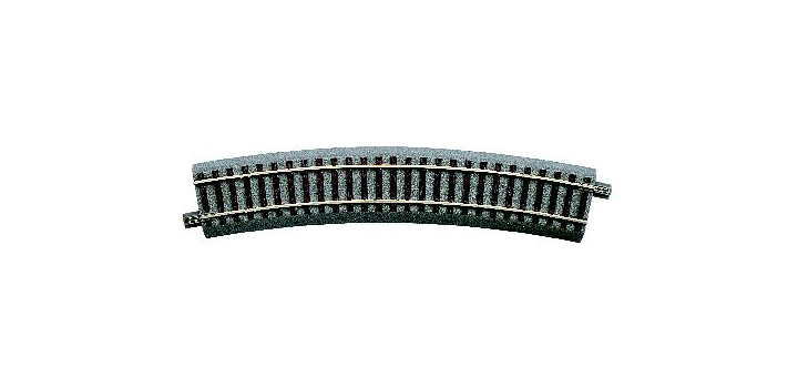 61128 Roco Gebogen rail tegenboog wissel