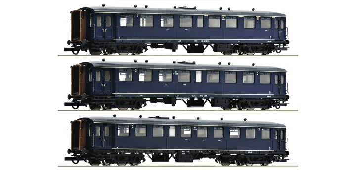 6200054 Roco Personenrijtuigenset „Blokkendoos“ NS