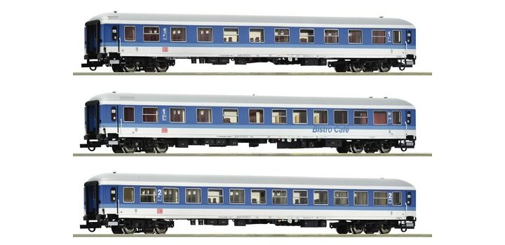 6200208 Roco 3-delige set Reisezugwagen „IR 461“ DB AG InterRegio Set 1