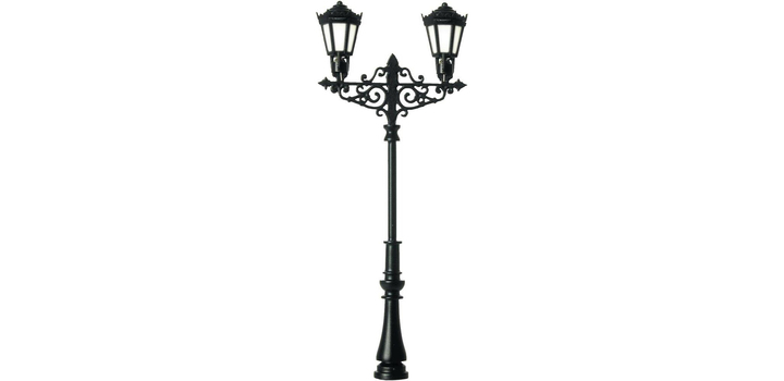 6397 Viessmann Dubbele gaslantaarn 