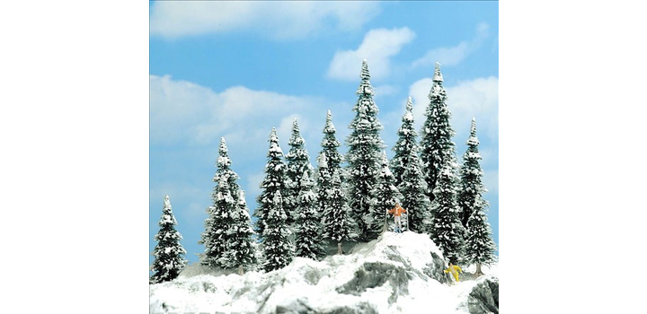 6466 Busch Besneeuwde dennen 20 stuks