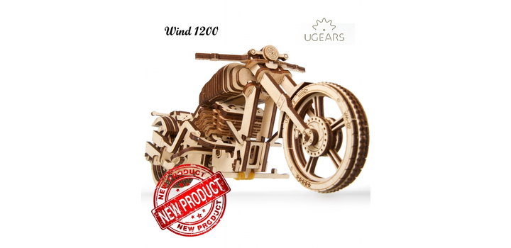 70037 UGears Motorfiets VM-02 Wind 1200