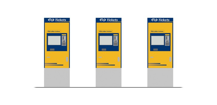 70295 Rietze NS Ticketautomaat, 3 stuks