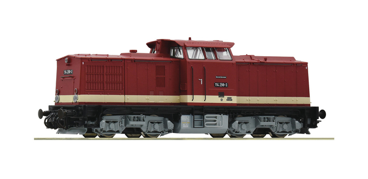 70812 Roco Diesellocomotief BR 114 298-3 van de DR DCC Sound
