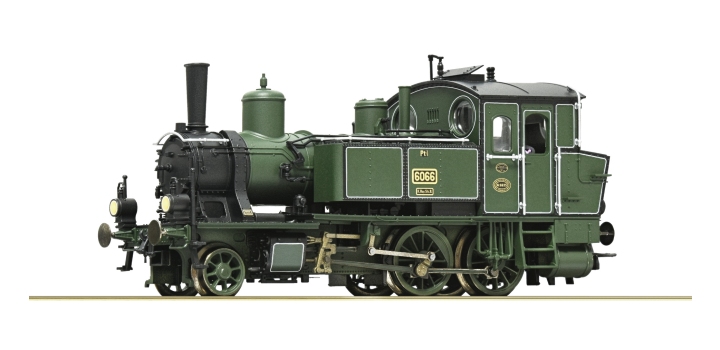 7110037 Roco Stoomlocomotief Gattung Pt 2/3 6066 K.Bay.Sts.B. DCC Sound