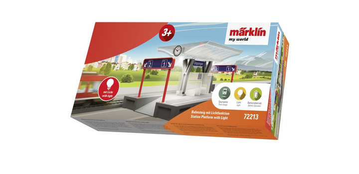 72213 M?rklin my world perron met lichtfunctie