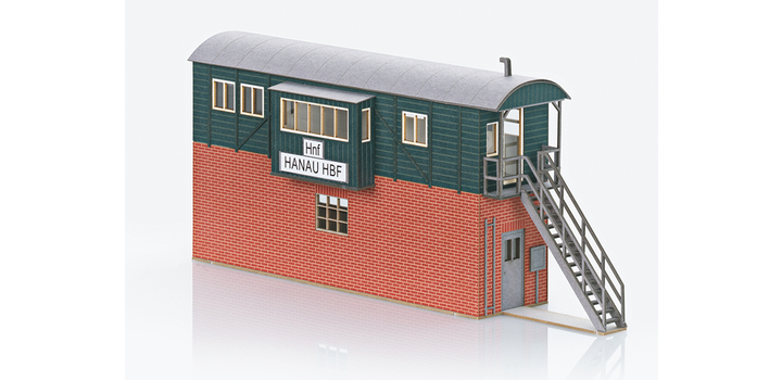 72901 M?rklin Bouwpakket noodseinhuis Hanau Hbf