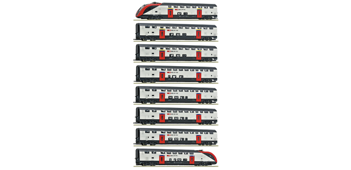 7720007 Roco SBB Dubbeldeks treinstel RABe 502 AC Sound
