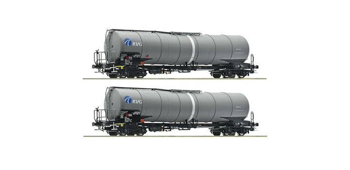 77463 Roco Ketelwagenset 2-delig GATX KVG
