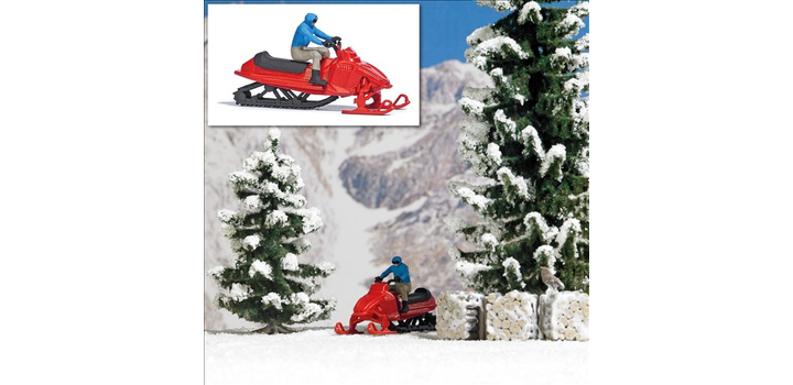 7818 Busch Sneeuwscooter H0