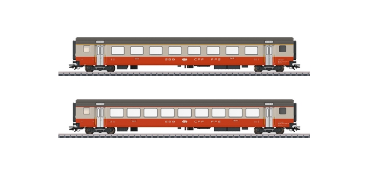 42191 Marklin Set rijtuigen 2-delig Swiss Express