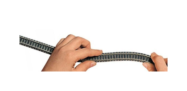 9106 Fleischmann rechte rail flexible