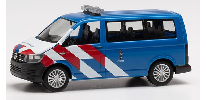 941891 Herpa VW T6 Marechausse nieuwe striping (NL) 1:87