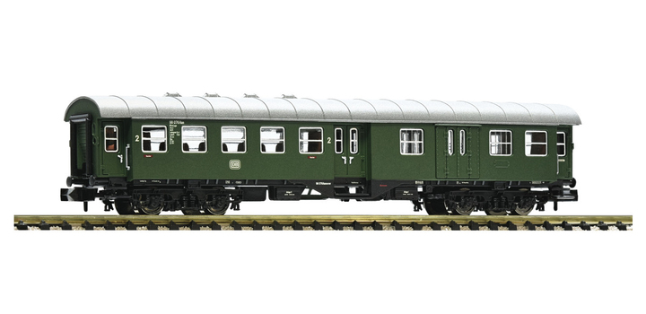 6260029 Fleischmann N Umbauwagen 2e klas met bagageafdeling DB