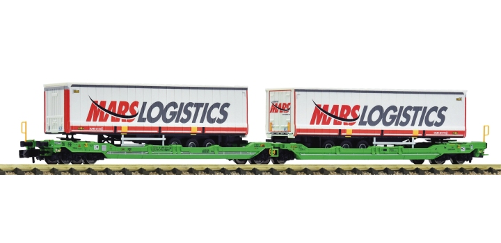 6660102 Fleischmann N Doppeltaschen-Gelenkwagen T3000e, CFL Cargo