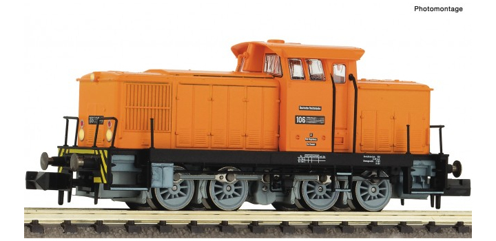 722016 Fleischmann N Dieselloc geel BR 106 362-7 DR