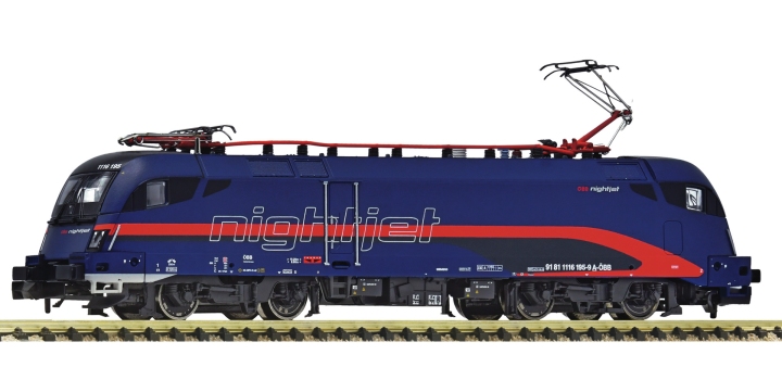 7570039 Fleischmann N E-lok 1116 195-9 „Nightjet“ ÖBB DCC Sound