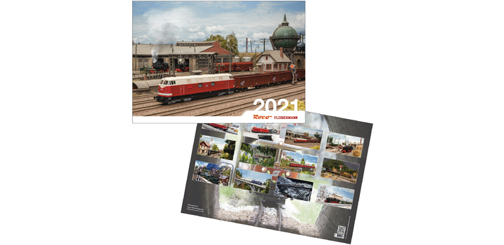 80693 Roco - Fleischmann Kalender 2021
