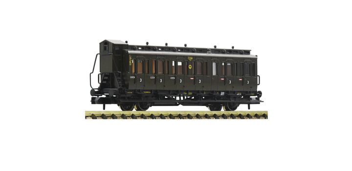 807104 Fleischmann N Abteilwagen 3. Klasse DRG