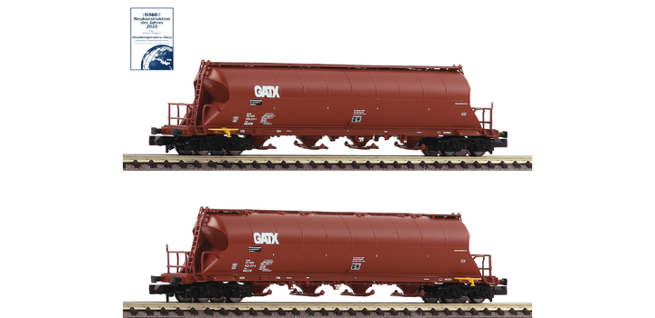 849008 Fleischmann N Set Silowagens GATX