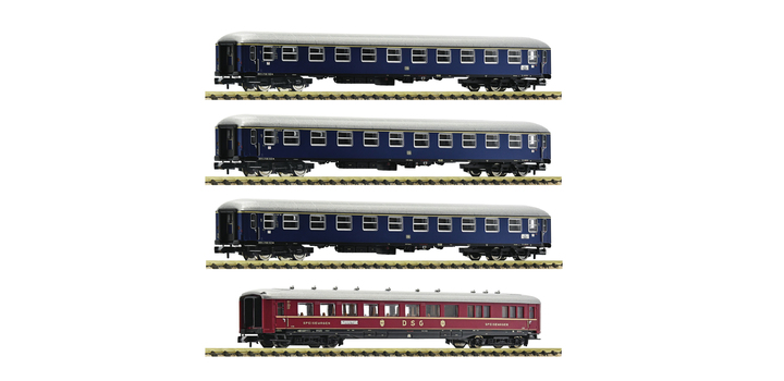 881910 Fleischmann N 4-tlg. Set: Fernzug ?Hans Sachs? DB